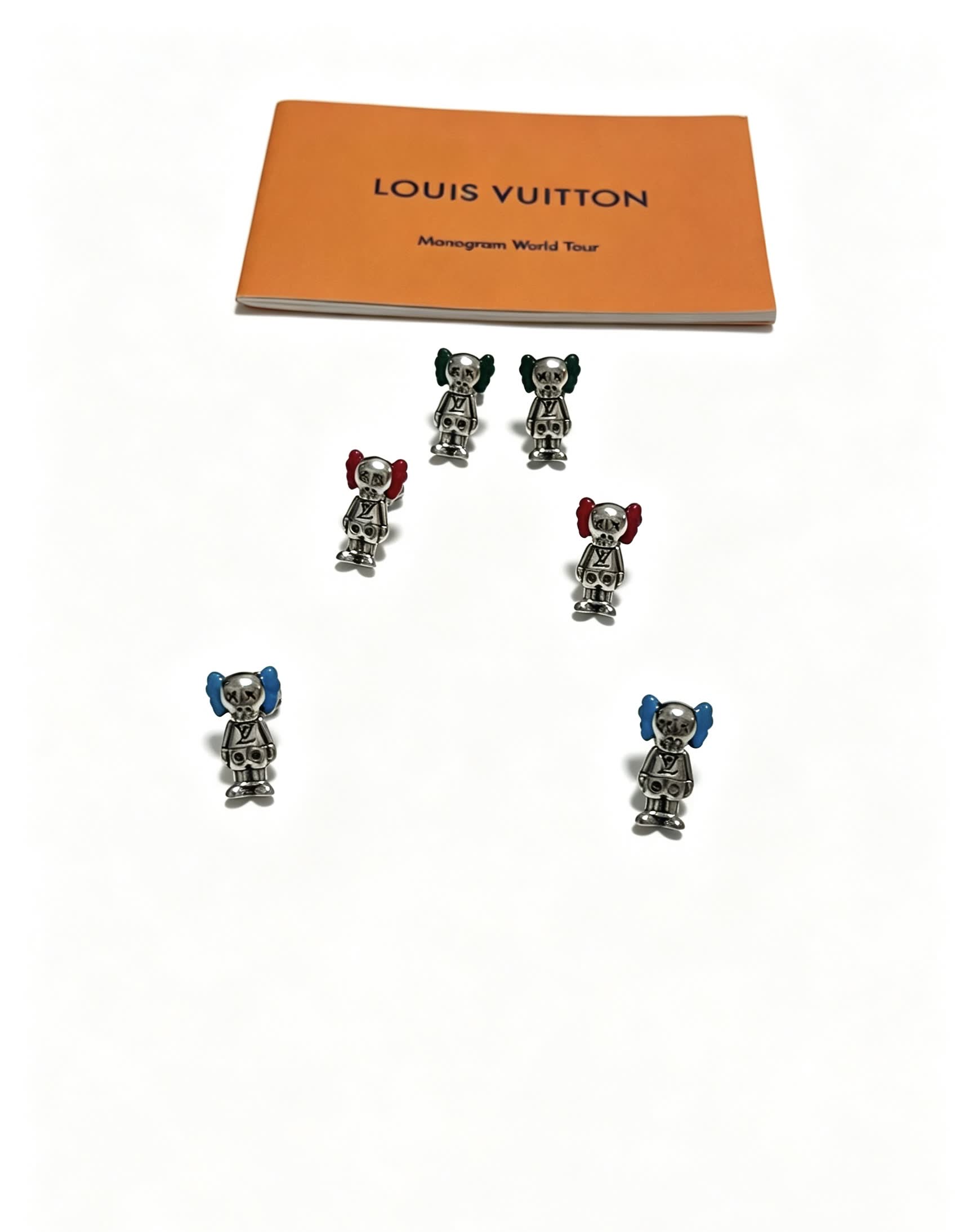 Louis Vuitton Monogram World Tour Earrings